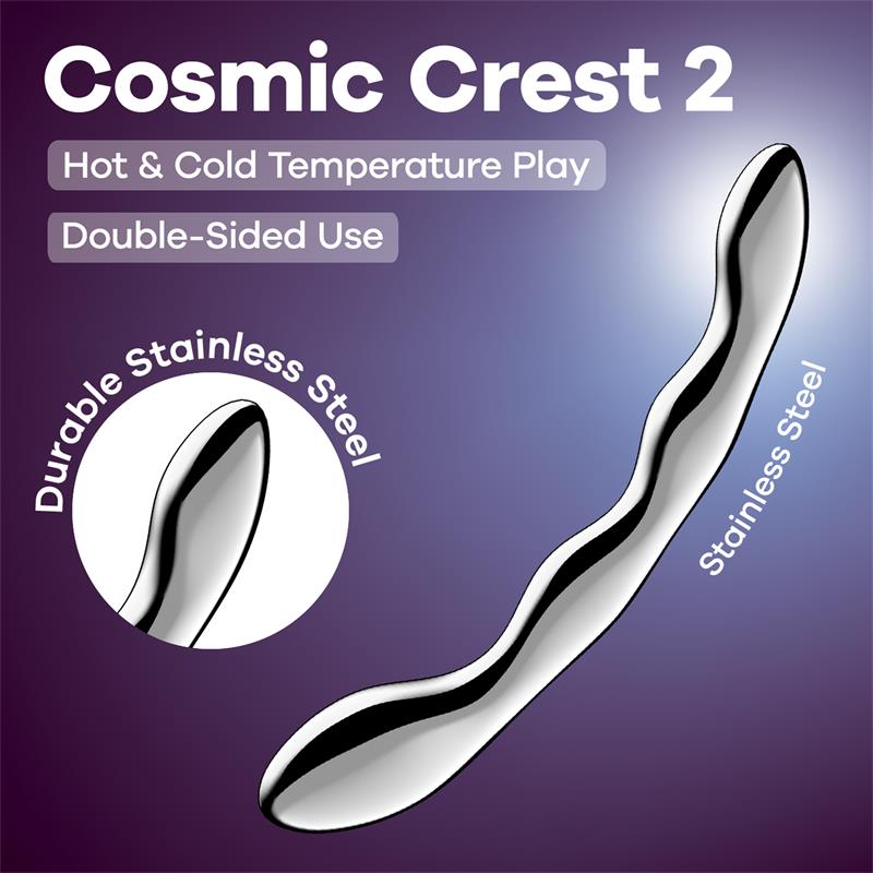 Cosmic Crest 2 Dildo de Acero