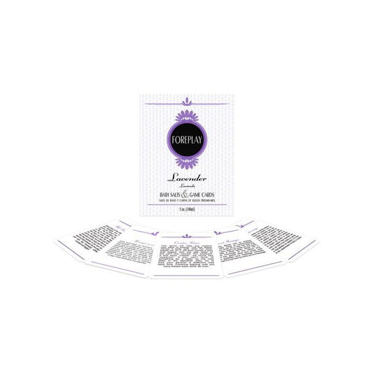 Sales de Baño y Cartas Impermeables Foreplay Bath Set (EN ES)