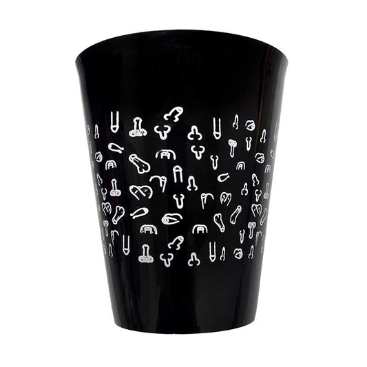 Vaso Plástico Dibujo Penes 500ml